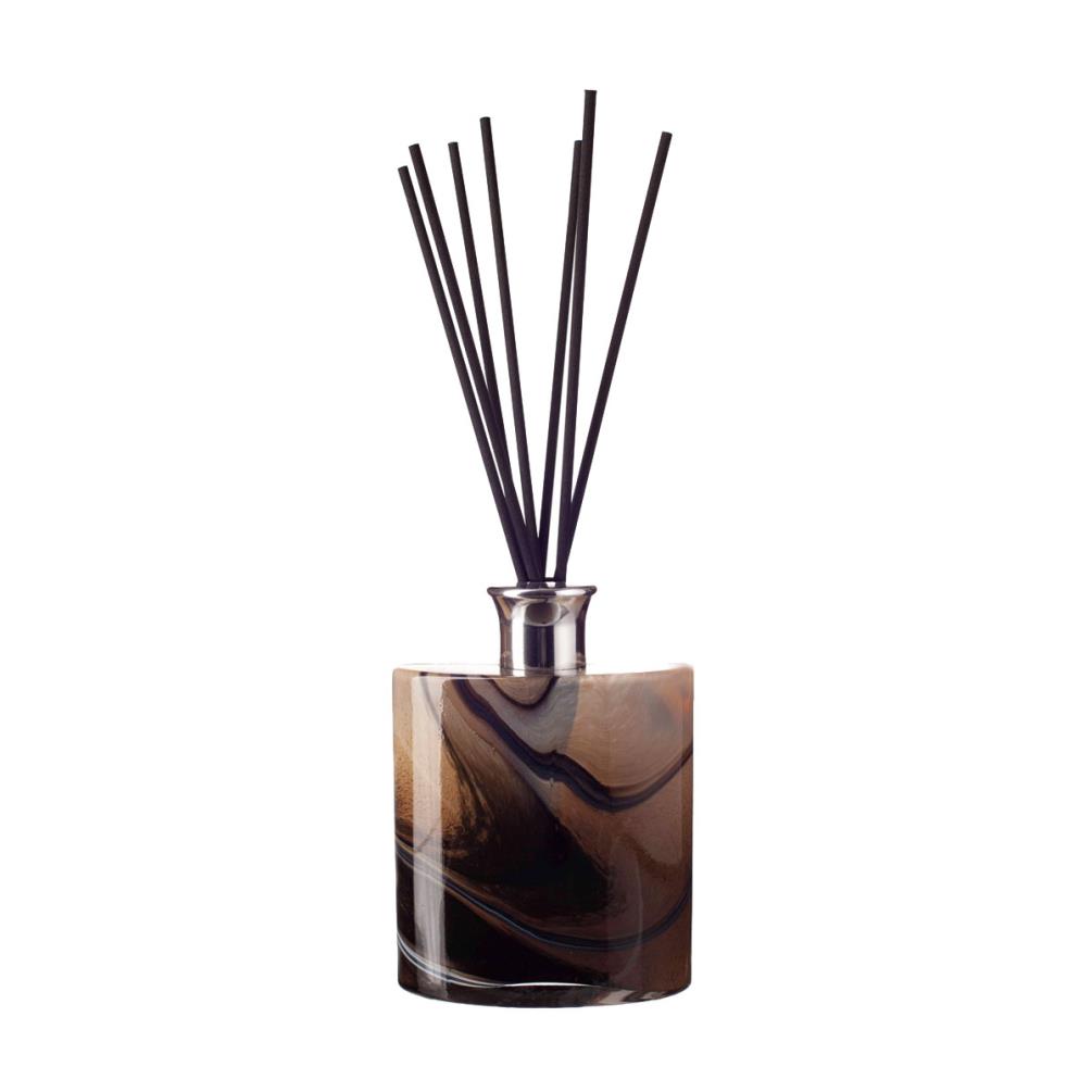 Amelia Art Glass Earth Stone Large Ellipse Cylinder Reed Diffuser £19.34